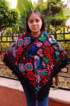 Huipil acrílico pavitos